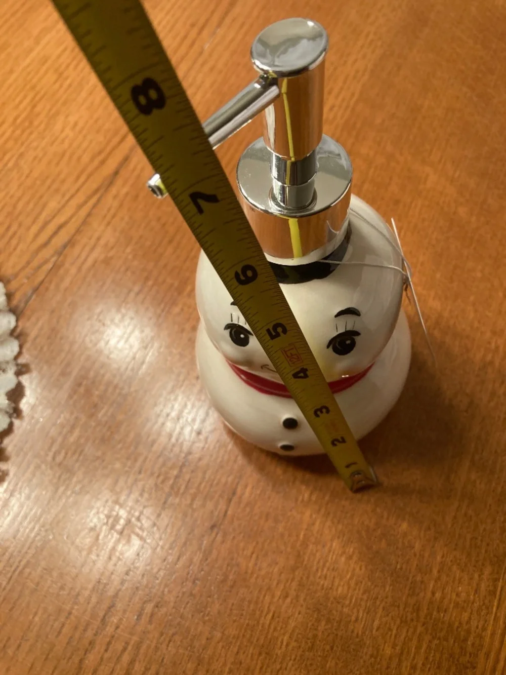 Johanna Parker Christmas Soap Dispenser  NWT